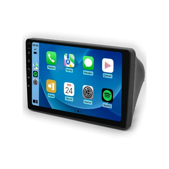 Toyota Yaris Araç Multimedya Android Ekran Carplay Navigasyon Double Teyp 4+64 9" 99-06 Black BLUEWAY - 2