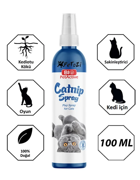 Kediler için Oyun Spreyi 100 ML