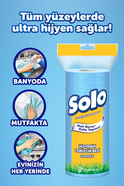 Solo Hijyenik Temizlik Bezi - 3