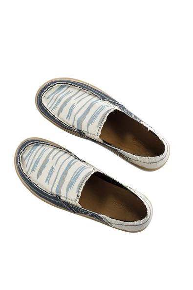 1216 Linen Espadril Keten Erkek Ayakkabı Lacivert - 5