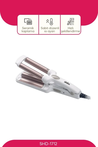Sinbo SHD-1712 Saç Şekilendirme Cihazı - 2