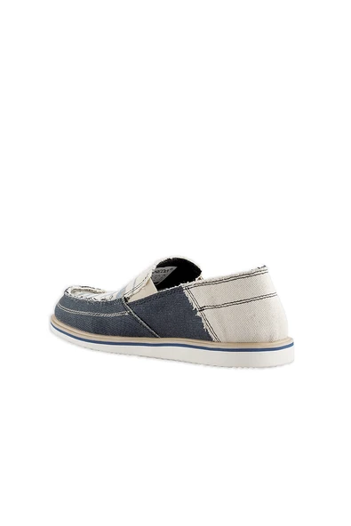 1216 Linen Espadril Keten Erkek Ayakkabı Lacivert - 3