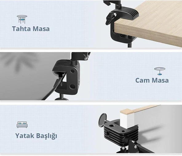 UGREEN Uzun Kollu Ayarlanabilir Tablet ve Telefon Tutucu - 50394 Teşhir - 2