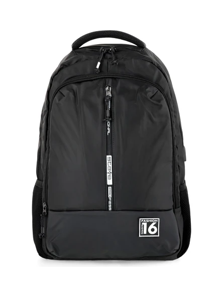 Ççs 51430 Laptop Korumalı Sırt Çantası Siyah