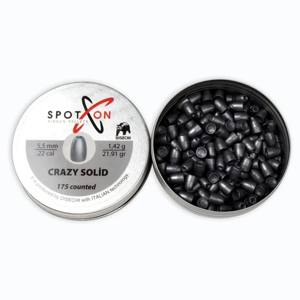 Spoton Crazy Solid Havalı Saçma 5.5 mm (175'li) - 2