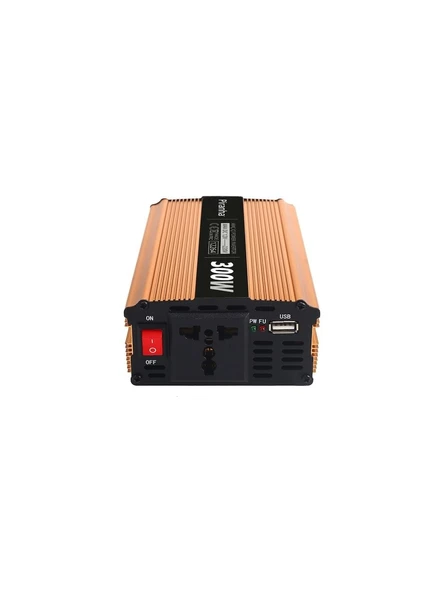 Piranha 12264 Voltaj Çevirici Invertör 300w - 12 Volt 220 - 4