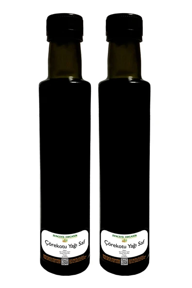 Çörekotu Yağı 250 Ml. X 2 Adet Çörek Otu Yağı 2 Şişe Saf Fitresiz Ham Taze Yerli Tohumdan Sıkım