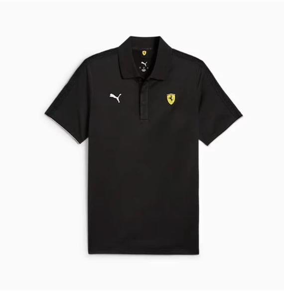 Puma Ferrari Race Cloudspun Polo Erkek Tişört 63018501 - Resim 4