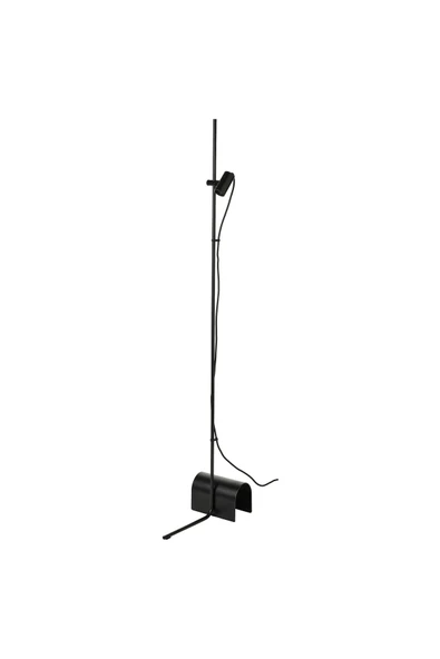 Yer ve Okuma Lambası, Siyah, 153 cm Lambader - 2