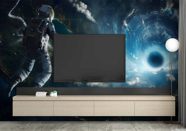 Astranot ve Uzaydaki Karadelik temalı Duvar Kağıdı - Resim 3