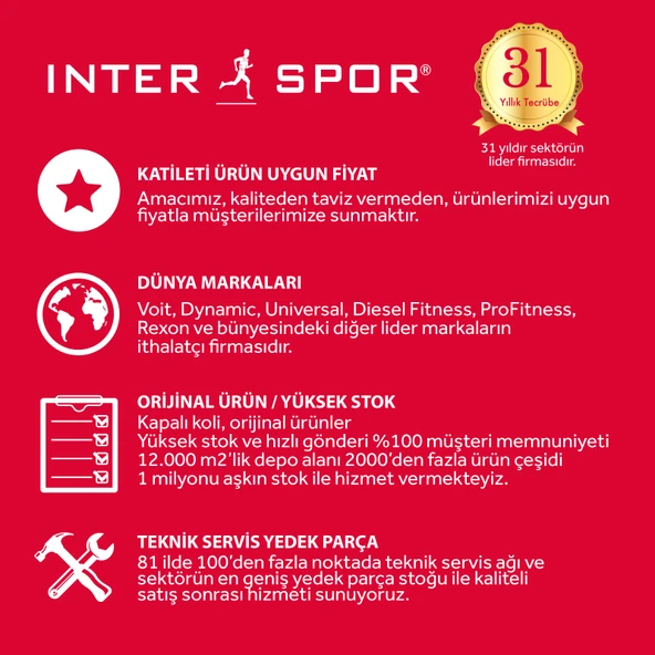 Dynamic RW640 Amortisörlü Kondisyon Küreği 12 Kademe Direnç Ayarlı Sırt Destekli Eğim Ayarı Yapılabilir - 7