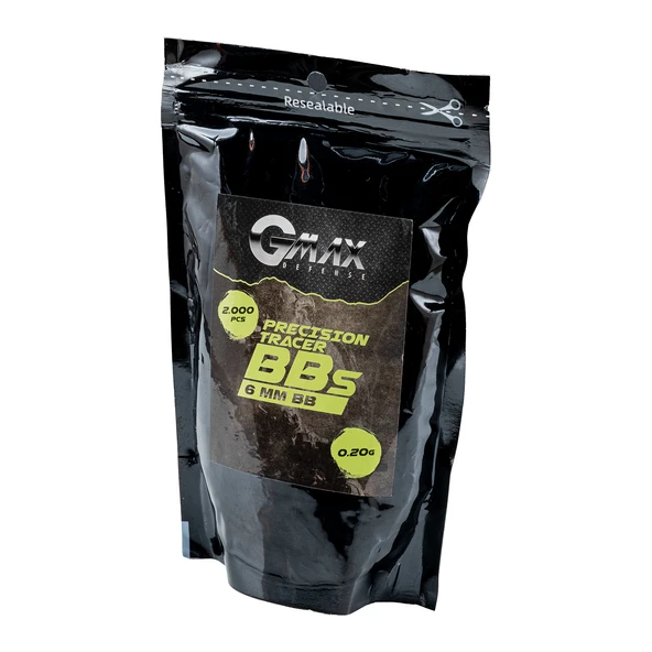 Plastik İzli Bilye 6mm - 0.20 gr - Fosforlu - 2000'li Poşet