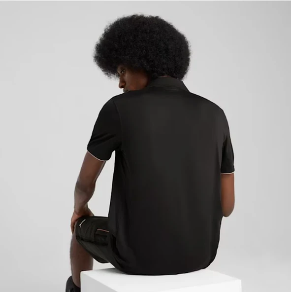 Puma Ferrari Race Cloudspun Polo Erkek Tişört 63018501 - Resim 2
