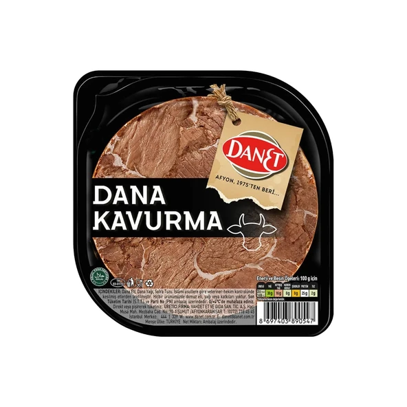 Dana Sucuk-Pastırma-Kavurma-Salam 15 li Mega Lezzet Paketi - 3