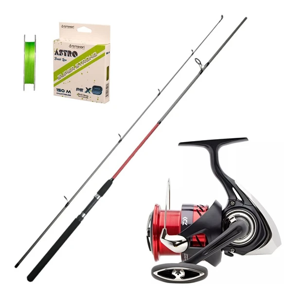 Daiwa Ninja 4000 - Remixon Flex 270cm Spin Olta Seti