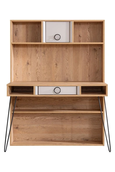 Dolunay Genç Odası - 3 Kapılı Dolap, Karyola, Komodin, Şifonyer, Masa - 6