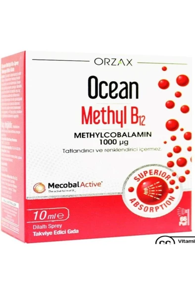 Ocean Methyl B12 1000 Mcg 10 Ml + Ocean D3 K2 Damla 20 Ml- SKT: 04/2027 - Resim 3