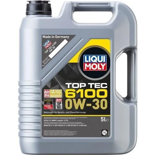 Liqui Moly Top Tec 6100 0W-30 Motor Yağı 5Lt