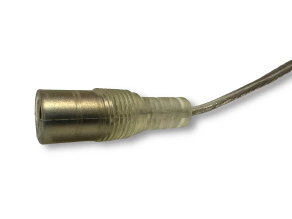 DC Dişi soketli konnektör fişi şeffaf güç uzatma kablosu evrensel adaptör 1.5m DC 5.5mm x 2.1mm - 2