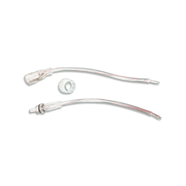 DC Eril dişi Su geçirmez konnektör soketli fiş şeffaf güç uzatma kablosu evrensel adaptör DC seti 5.5mm x 2.1mm