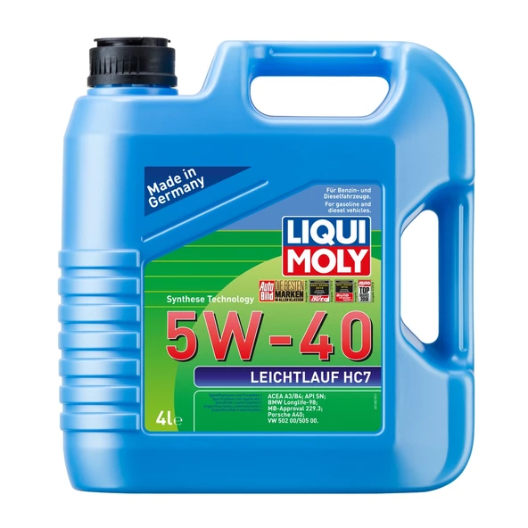 Liqui Moly Leichtlauf HC7 5W-40 Motor Yağı 4 Litre