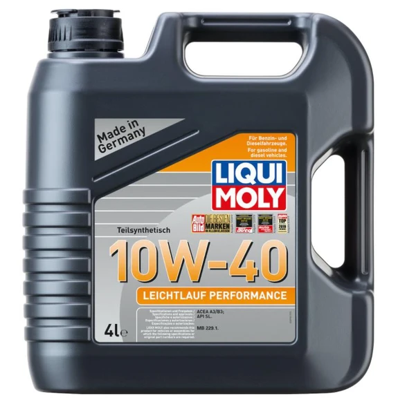 Liqui Moly Leichtlauf Performance 10W-40 Motor Yağı 4Lt