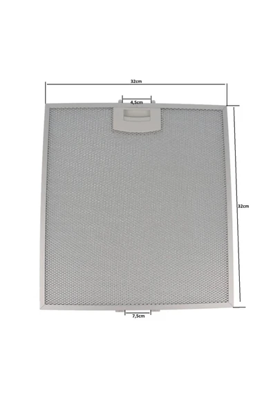 Alanya Yedek Parça 320 x 320 mm Davlumbaz Aspiratör Filtresi  00771329  M3