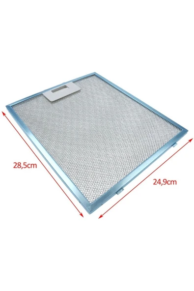 Alanya Yedek Parça 249x285 mm Davlumbaz Yağ Filtresi