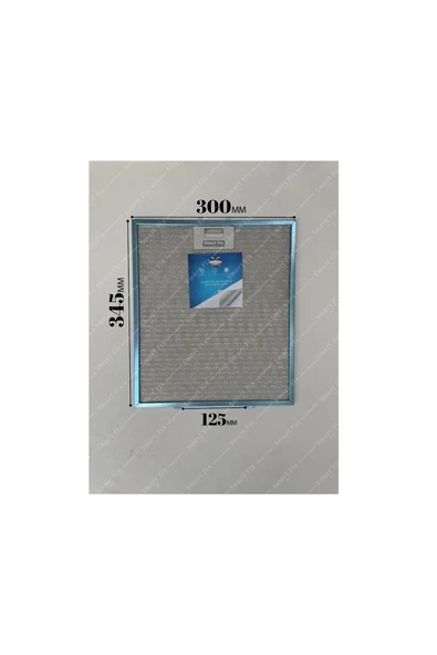 HGNM E Trading  345x300 mm Arçelik 9197061918 - LEISURE Uyumlu Davlumbaz Aspiratör Yağ Filtresi, R6