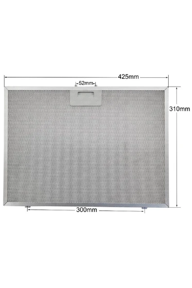 Alanya Yedek Parça 425x310mm Metal  Yağ Filtresi 00671276 E1