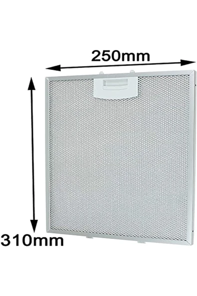Alanya Yedek Parça 250x310 mm Davlumbaz Aspiratör Filtresi  25x31cm 00353110  B11