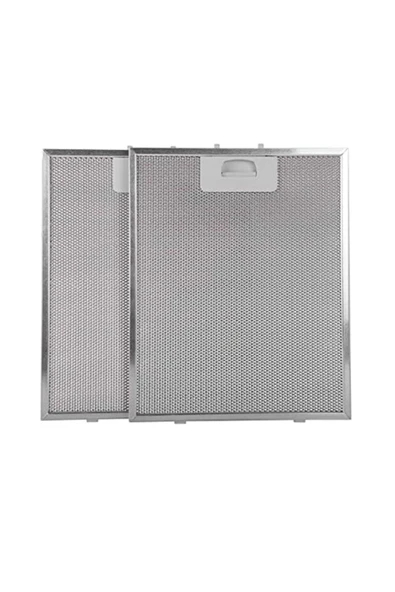 Alanya Yedek Parça Metal Yağ Filtresi 344x275 mm Davlumbaz Filtresi 81460133 K9