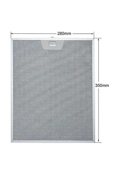 Alanya Yedek Parça 12005749-28x35 Davlumbaz Aspiratör Filtresi 12005749, 280x350 mm 9197060838 Bosch Balay