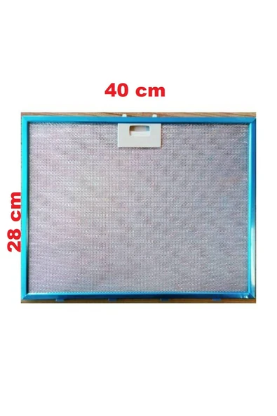 Alanya Yedek Parça  Davlumbaz Yağ Filtresi 400x280mm Aspiratör Davlumbaz Aralığı Yağ Filtresi Mutfak  E16