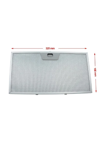 HGNM E Trading  2 Adet 9140120131 Beko Aspiratör Davlumbaz Filtresi, Franke, 325x190 Faber133.0018.470, F7
