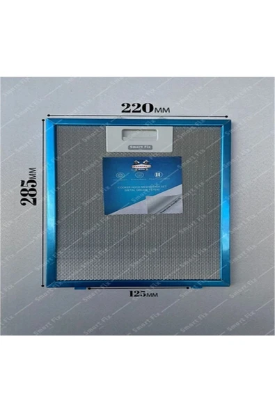 Alanya Yedek Parça 220x285 mm Davlumbaz Yağ Filtresi Aspiratör