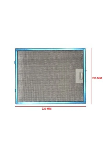 HGNM E Trading  Alüminyum Aspiratör Filitre 205x320,  R1