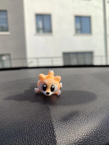 Sevimli Köpek Shiba Torpido süsü Aksesuarı Dikiz Ayna Süsü - 5