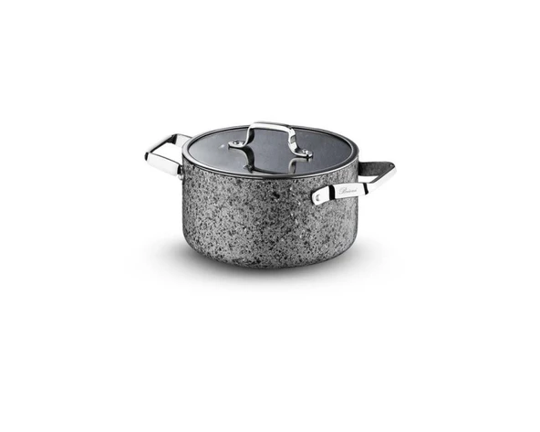 BRİONİ STONE-H ÇİZİLMEZ YANMAZ YAPIŞMAZ 20 CM DERİN TENCERE - 2