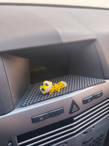 Sevimli Leopar Gecko Torpido süsü Aksesuarı Dikiz Ayna Süsü - 5