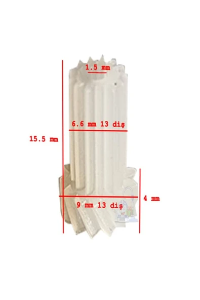 HGNM E Trading  For Braun Silk Epil 9 Epilasyon Uyumlu Dişli Yedek Parça Takım Değişimi - 2