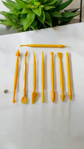 hureggo concept plastik kil şekillendirici 8 parça - 2