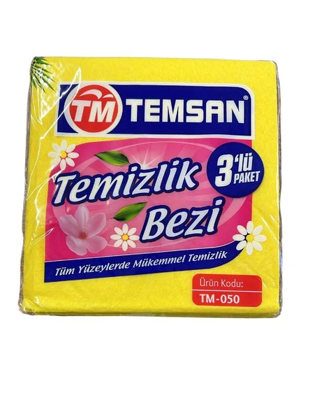 TEMSAN TEMİZLİK BEZİ 3 LÜ - 2