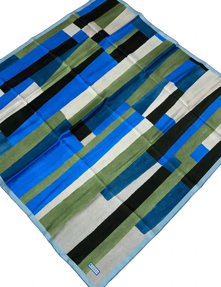 Vakko % 100 Saf Twill İpek Eşarp  - 04864