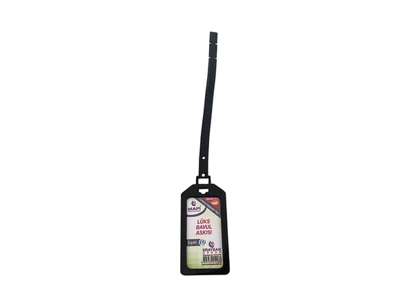 MAPİ LÜKS BAVUL ASKISI (PLASTİK) 35X54 SİYAH TEKLİ - 2