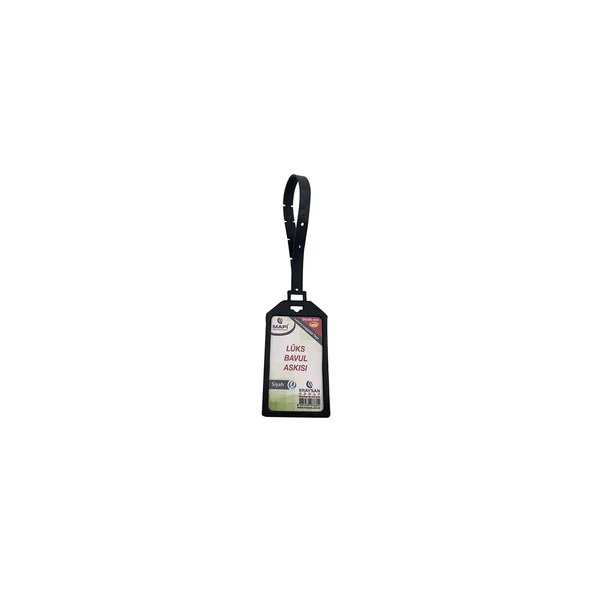 MAPİ LÜKS BAVUL ASKISI (PLASTİK) 54X90 SİYAH TEKLİ