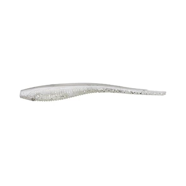 Remixon Worm Shad 7,5cm Silikon Yem Renk : White Ghost