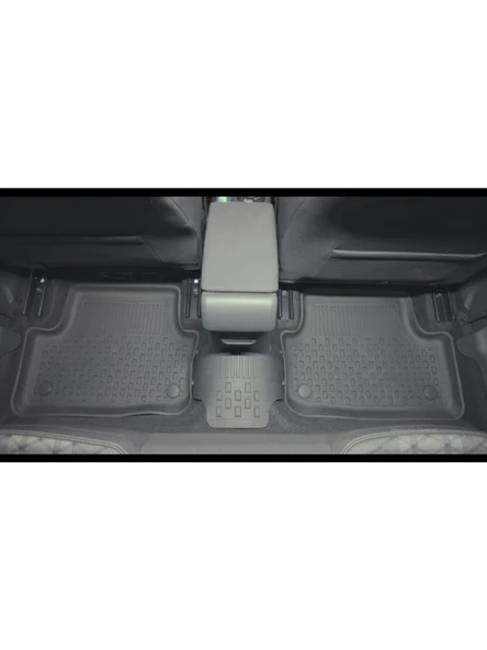 Sahler Volkswagen Taigo 2021+ Uyumlu 4.5D Premium Havuzlu Paspas ve Liner Marka 3D ALT Bagaj Havuzu - Resim 7