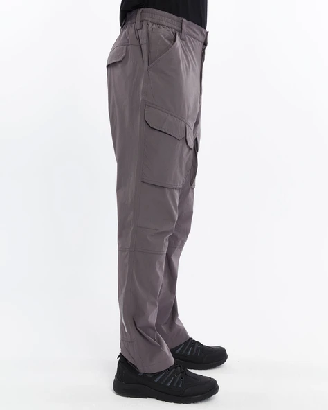 Mapamyumco Quick Dry Cargo Trekking Erkek Pantolon-FÜME - 4