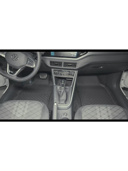 Sahler Volkswagen Taigo 2021+ Uyumlu 4.5D Premium Havuzlu Paspas ve Liner Marka 3D ALT Bagaj Havuzu - Resim 6